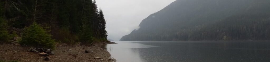 Buttle Lake, Vancouver Island, BC